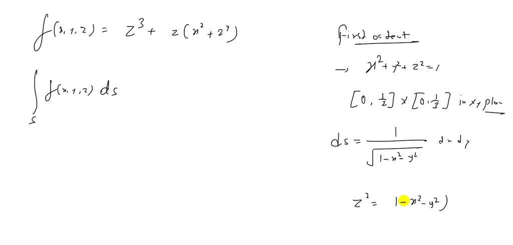 Solved Calculate The Integral Of F X Y Z Z Over The Region 𝒲 In Figure 11 Below The