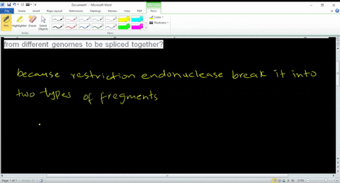 why-do-the-ends-of-the-dna-fragments-created-by-restriction-endonucleases-enable-fragments-from-diff