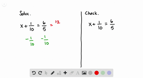 use-a-property-of-equality-to-solve-each-equation-then-check-the-result-see-example-3-xfrac110frac65