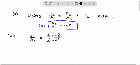 a-certain-hydraulic-system-is-designed-to-exert-a-force-100-times-as-large-as-the-one-put-into-it--4