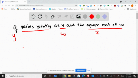 write-a-variation-model-use-k-as-the-constant-of-variation-q-varies-jointly-as-v-and-the-square-root