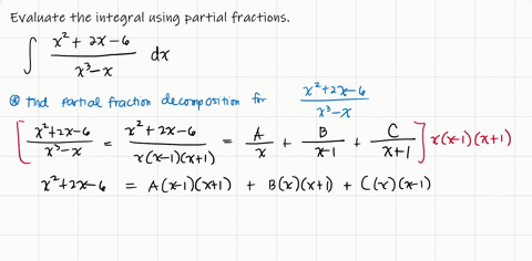 use-partial-fractions-to-evaluate-the-given-integral-int-fracx22-x-6x3-x-d-x