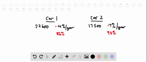 car-1-cost-22600-when-new-and-depreciated-14-each-year-for-5-years-the-same-year-car-2-cost-17500-wh