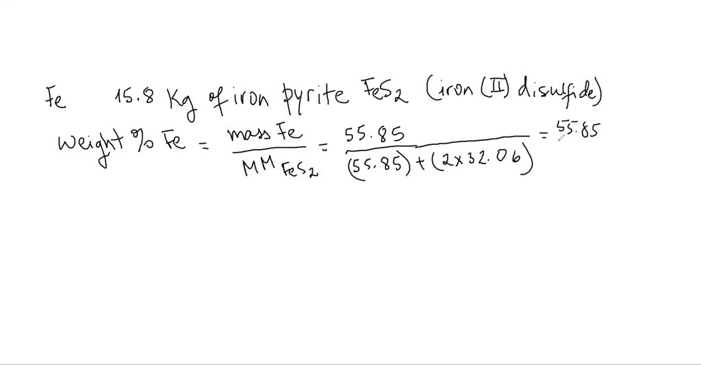 SOLVEDIron pyrite, often called "fool's gold;" has the formula FeSz