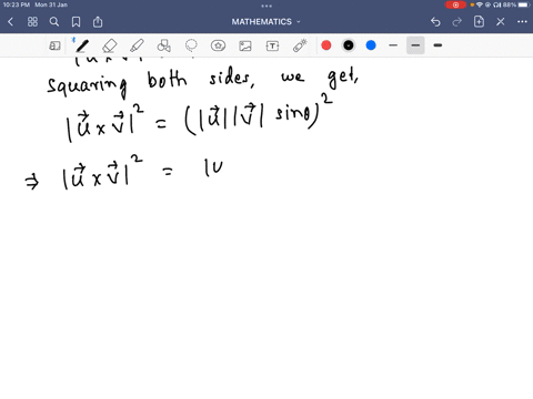 show-that-mathbfu-times-mathbfvsqrtmathbfu2mathbfv2-mathbfu-cdot-mathbfv2