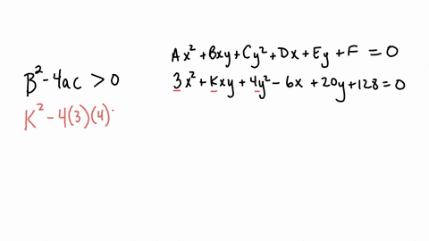 SOLVED:The graph of x^2+x y+k y^2+6 x+10=0, where k is any constant