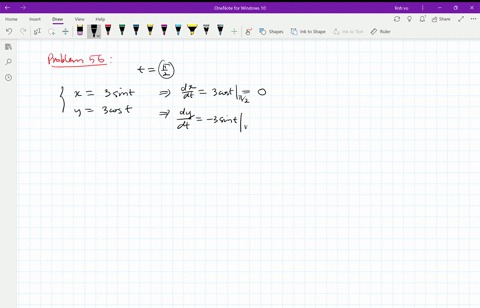 derivatives-consider-the-following-parametric-curves-a-determine-dydx-in-terms-of-t-and-evaluate-i-8