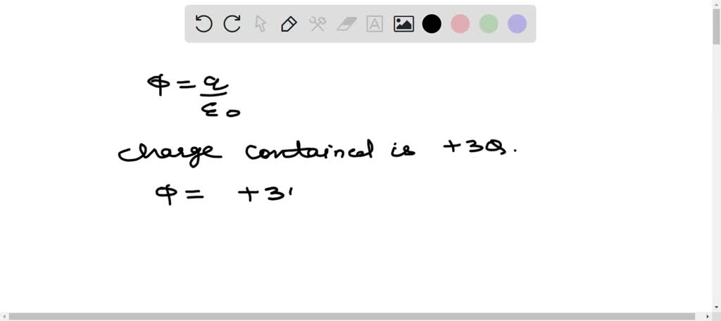 SOLVED:Three point charges are located near a spherical Gaussian ...