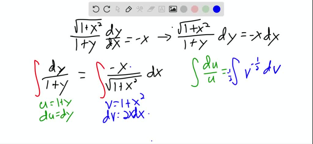 SOLVED:Solve the differential equation by separation of variables ...