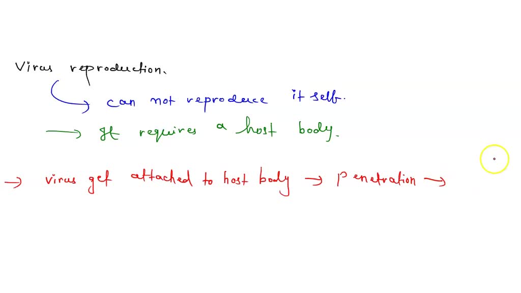 SOLVED:The correct sequence in viral reproduction is (a) attachment ...