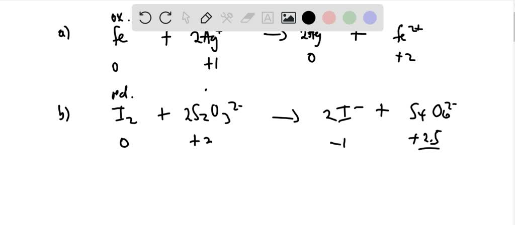 SOLVED:Balance each of the following redox reactions in acid solution ...