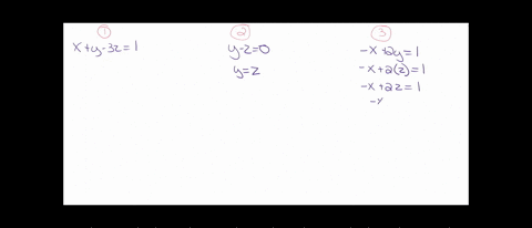 in-the-following-exercises-solve-the-system-of-equations-leftbeginarrayl-xy-3-z-1-y-z0-x2-y1-endarra