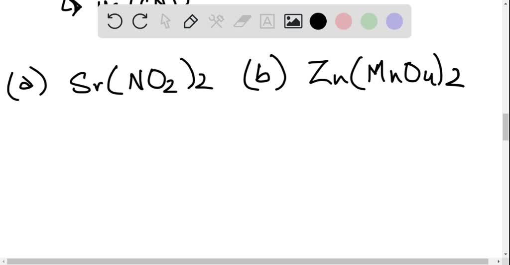 SOLVEDWrite the chemical formula for the following ternary compounds