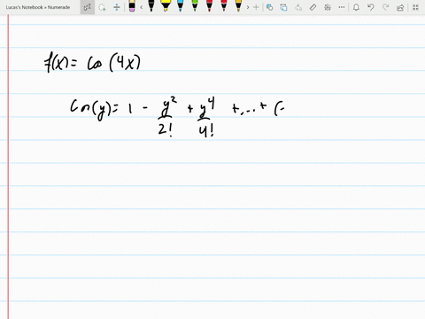 find-the-maclaurin-series-for-the-function-fxcos-4-x