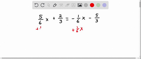 solve-each-equation-using-the-steps-outlined-in-the-text-frac56-xfrac23-frac16-x-frac53