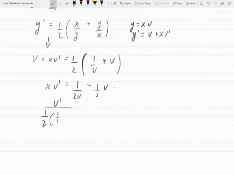 solve-the-homogeneous-differential-equation-yprimefracx2y22-x-y-2