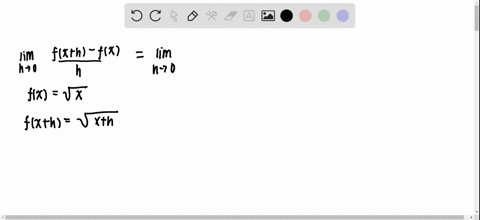 find-lim-_h-rightarrow-0-fracfxh-fxh-fxsqrtx