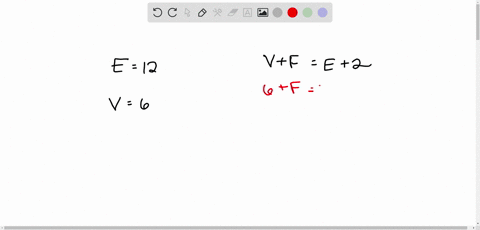 a-regular-polyhedron-has-12-edges-and-6-vertices-a-use-eulers-equation-to-find-the-number-of-faces-b