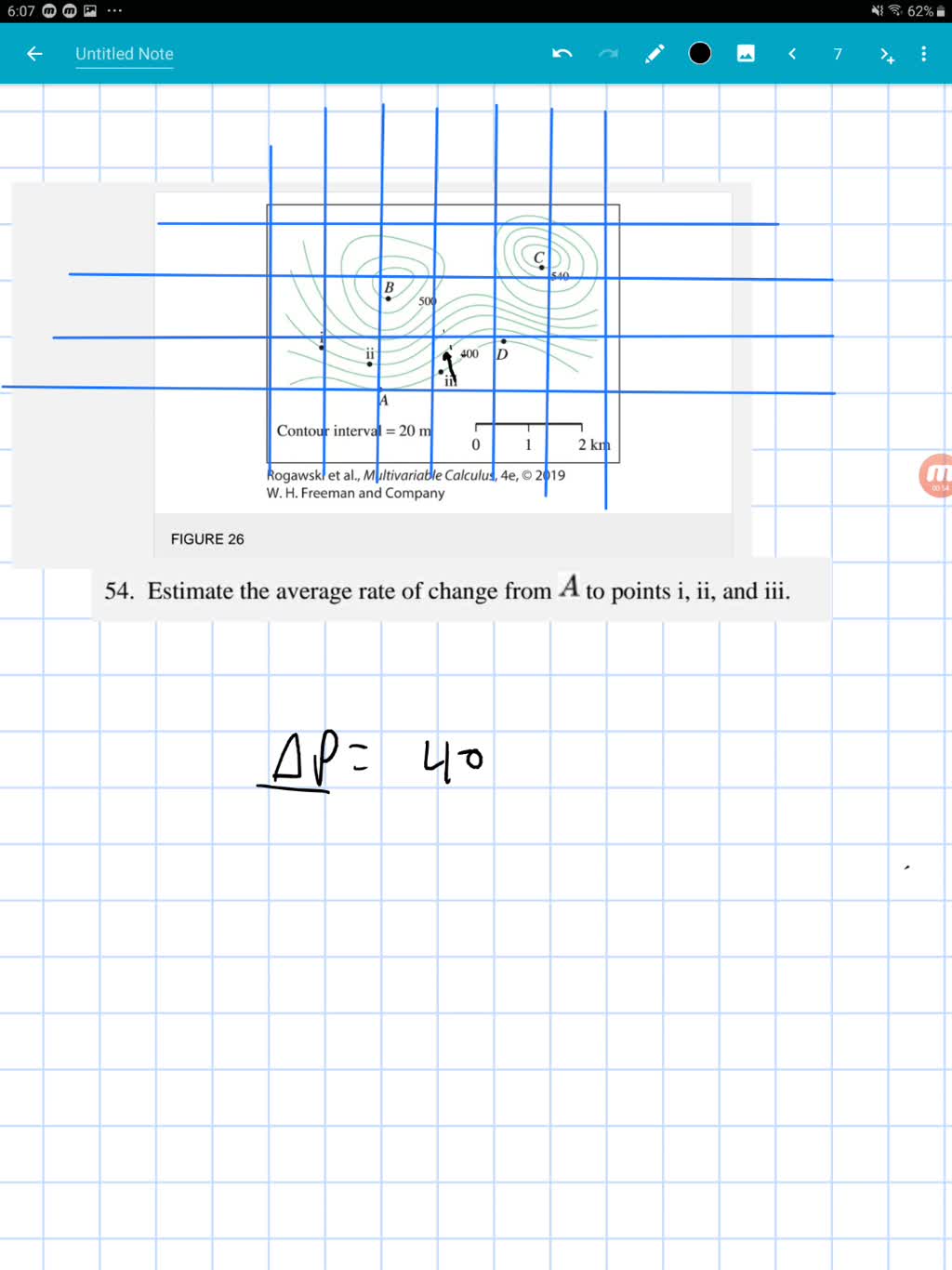 SOLVED:Refer to Figure 26 . Estimate the average rate of change from A ...