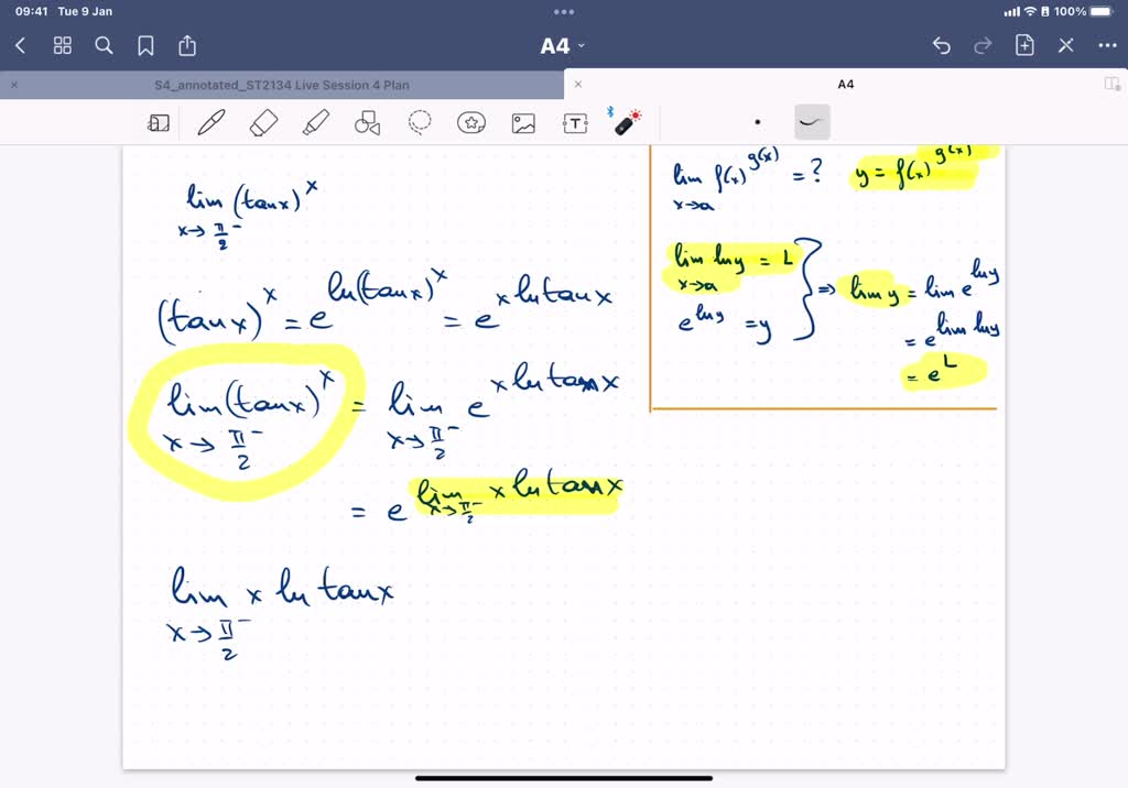 solved-find-the-limit-if-it-exists-limx-2-tanx-x