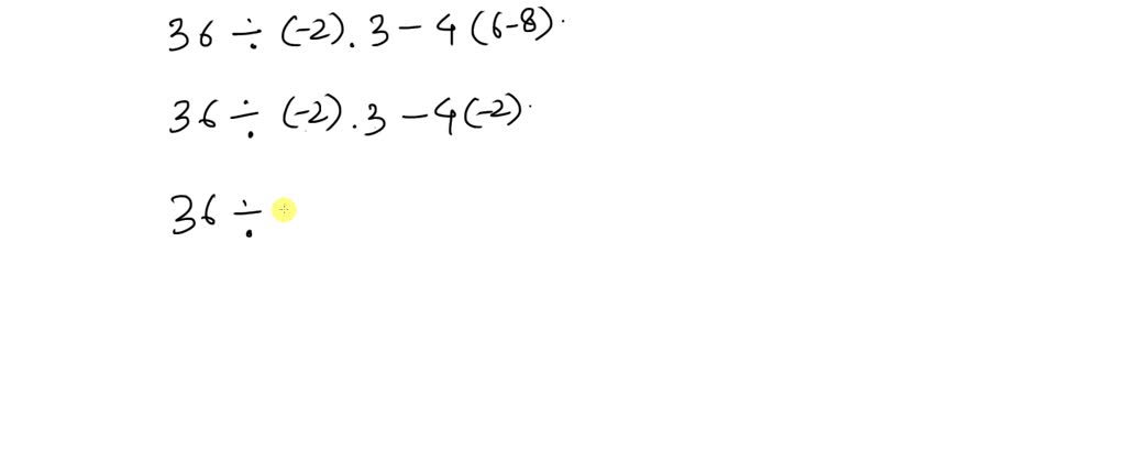 SOLVED What Is 8 Of 36
