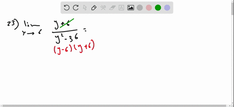 find-the-limits-lim-_y-rightarrow-6-fracy6y2-36-3