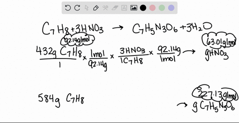 toluene-leftmathrmc_7-mathrmh_8right-and-nitric-acid-leftmathrmhno_3right-are-used-in-the-production