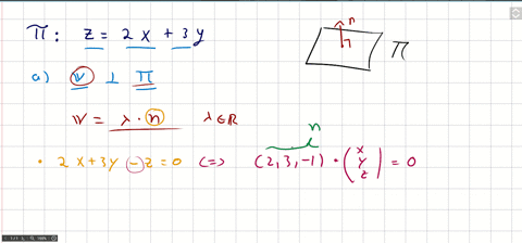 a-find-a-vector-perpendicular-to-the-plane-z2-x3-y-b-find-a-vector-parallel-to-the-plane