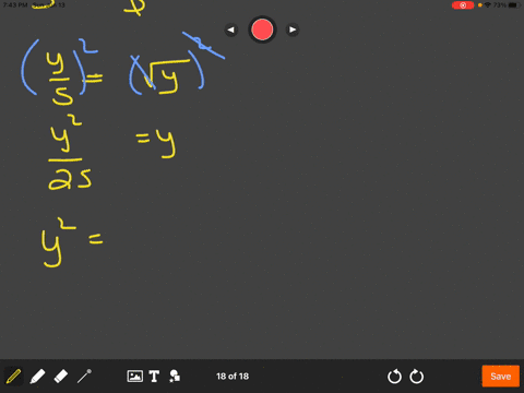solve-the-radical-equation-for-the-given-variable-y5-sqrty