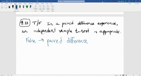 true-or-false-in-a-paired-difference-experiment-an-independent-sample-t-test-is-appropriate