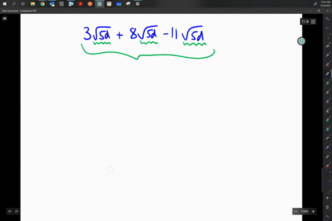 in-the-following-exercises-simplify-3-sqrt5-d8-sqrt5-d-11-sqrt5-d