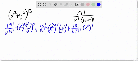 write-the-first-four-terms-of-each-binomial-expansion-leftx2y2right15