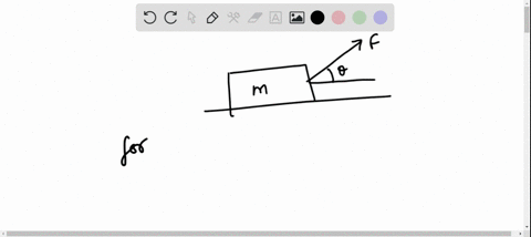 a-mass-m-is-pulled-along-a-horizontal-surface-by-force-f-as-shown-above-if-the-resulting-motion-is-c