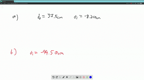 a-an-object-375-cm-in-front-of-a-certain-lens-is-imaged-820-cm-in-front-of-that-lens-on-the-same-sid