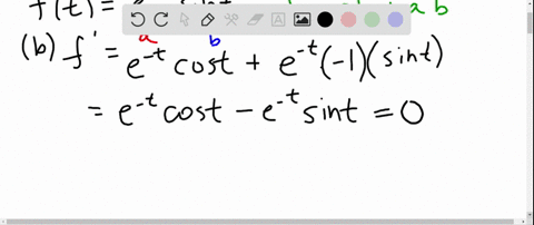 SOLVED:The graph of f(t)=e^-t sint is an example of a damped sine wave ...