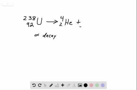 the-decay-of-uranium-238-results-in-the-spontaneous-ejection-of-an-alpha-particle-write-the-nuclear-