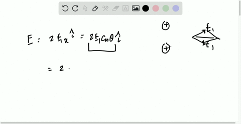 two-positive-charges-q-are-distance-s-apart-on-the-y-axis-a-find-an-expression-for-the-electric-fiel