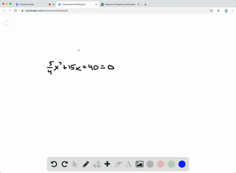 use-a-graphing-calculator-to-approximate-the-solutions-of-the-equation-frac54-x215-x400