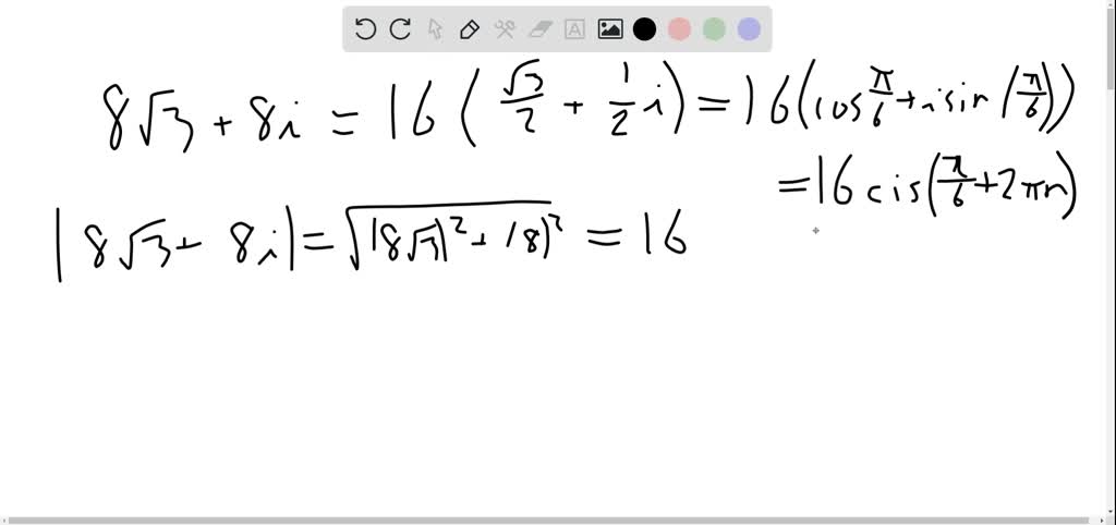 SOLVED:Find the primitive nth roots of unity for the given value of n.n=8