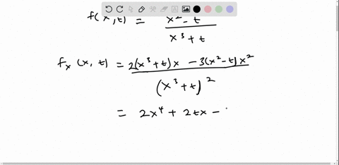 find-f_x-and-f_t-fx-tfracx2-tx3t