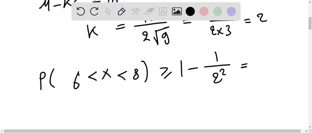 ⏩SOLVED:A random variable X has a mean p=12, a variance a^2=9, and ...