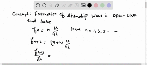 a-tube-is-open-only-at-one-end-a-certain-harmonic-produced-by-the-tube-has-a-frequency-of-450-hz-t-2