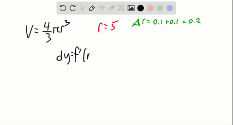 a-sphere-with-a-radius-of-5-centimeters-is-coated-with-ice-0-l-centimeter-thick-use-differentials-to