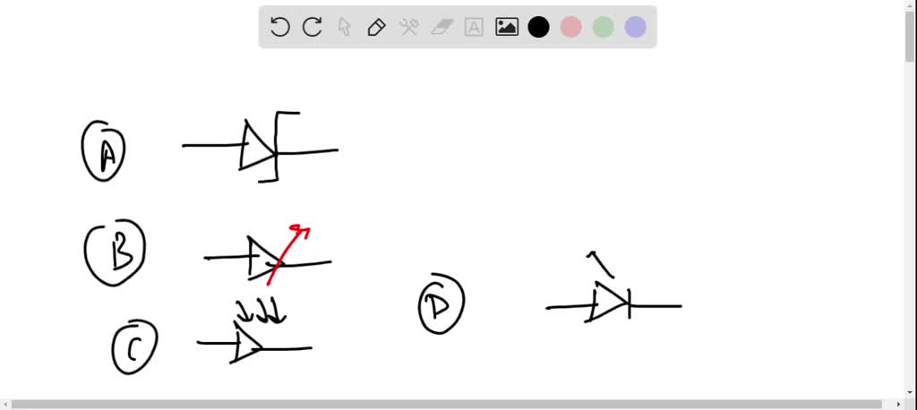 SOLVED:Symbolic representation of photodiode is