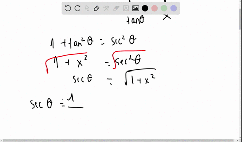 if-theta-is-an-acute-angle-and-tan-thetax-express-the-remaining-five-trigonometric-functions-in-term