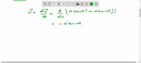 the-positon-vector-of-a-particle-is-vecr-alfloorcos-omega-t-hati-mid-sin-omega-t-hatj-the-velocity-o