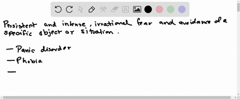 a-persistent-and-intense-irrational-fear-and-avoidance-of-a-specific-object-or-situation-is-known-as