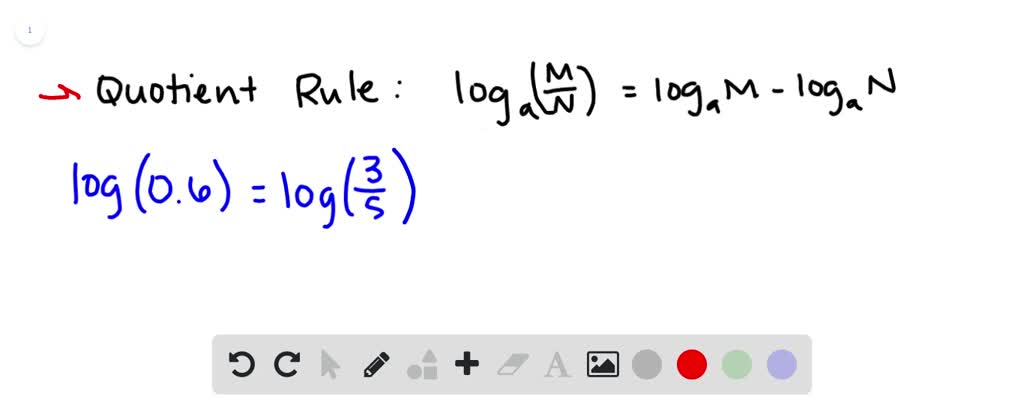 SOLVED:Rewrite each expression in terms of log(3) and/or log(5) See ...