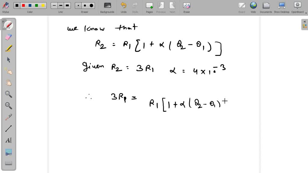 SOLVEDAt what temperature will the resistance of a copper wire be