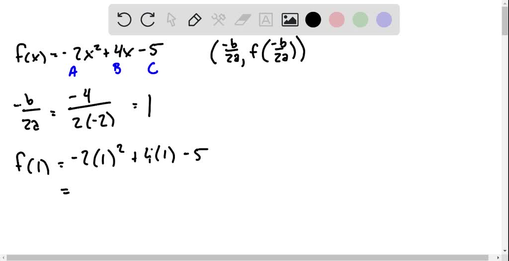 SOLVED:Graph each parabola. Give the vertex, axis of symmetry, domain ...